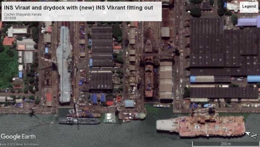 INS Vikrant and Viraat Kerala 2015