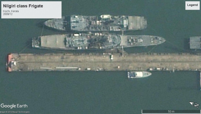 Nilgiri class Indian Frigate Kochi 2009