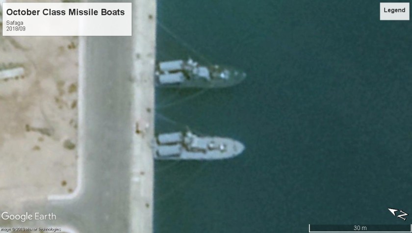 October class Missile boats Safaga 2018