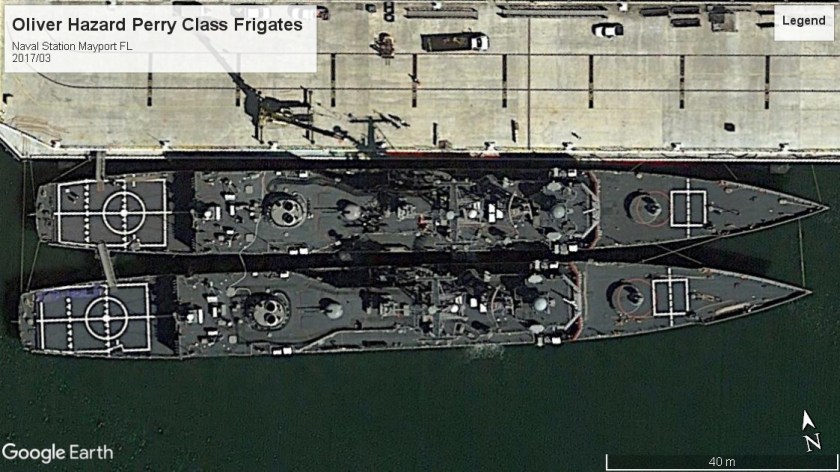 Oliver Hazard Perry frigates Mayport 2017