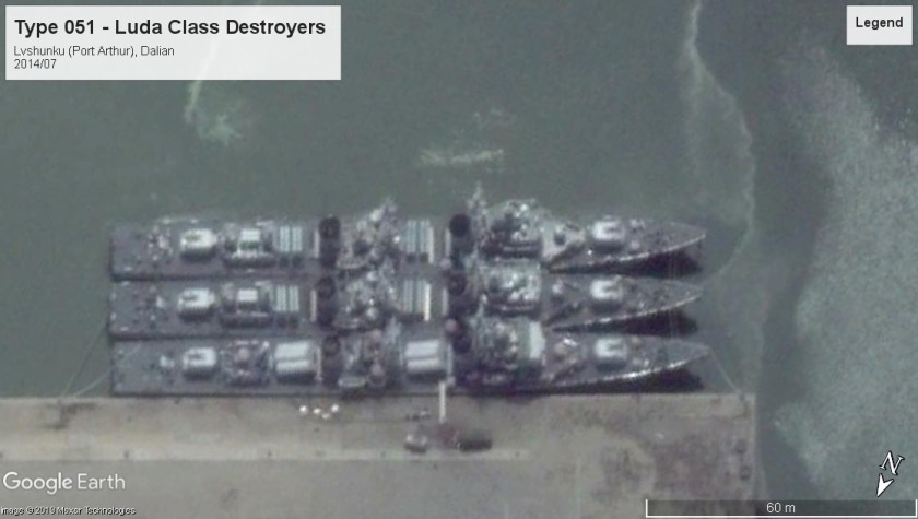 Type 051 at Port Arthur 2014