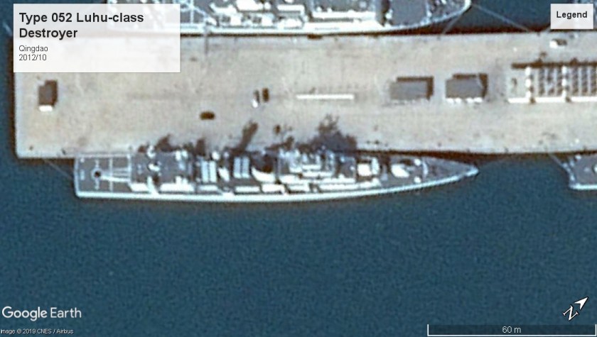 Type 052 Luhu-class DD Qingdoa 2012