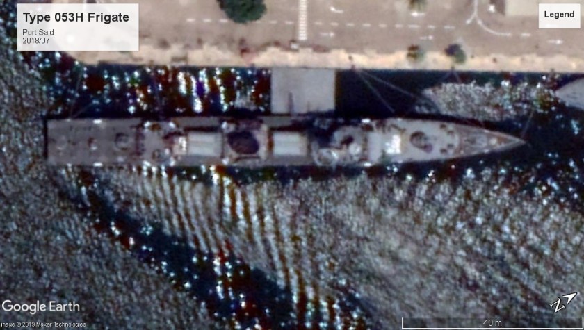 Type053H Frigate Port Said 2018