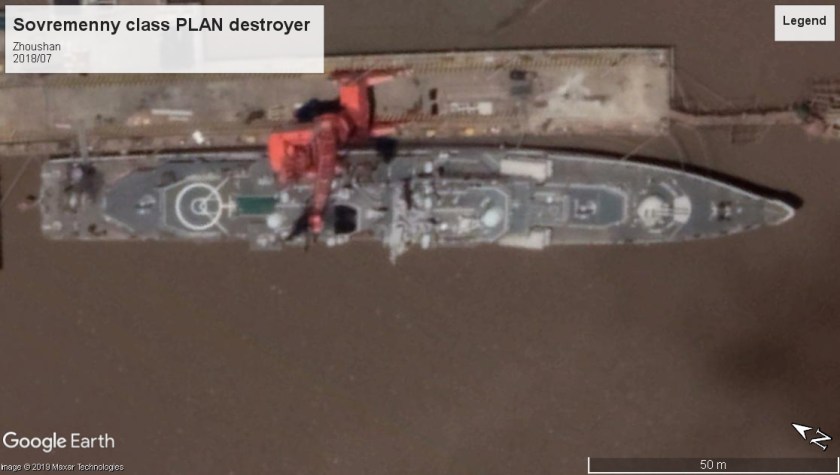 Sovremenny PLAN DD Zhoushan 2018