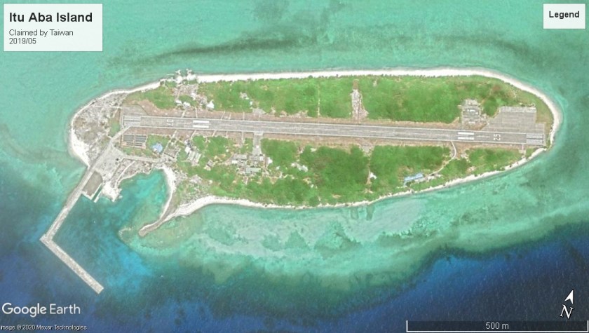 Itu Aba Island Taiwan claim 2019