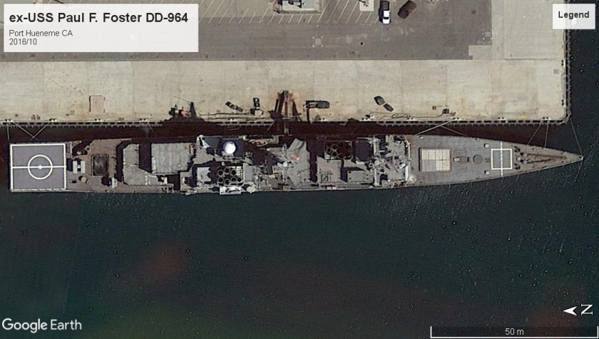 USS Paul F. Foster DD-964 Port Hueneme CA 2016