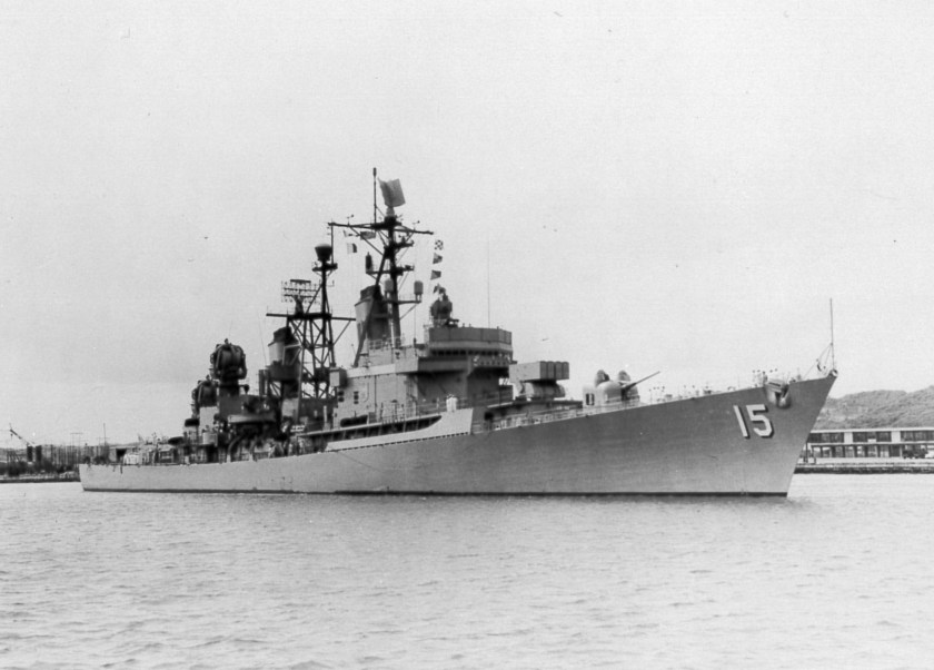 USS Preble DLG-15 E-66466 Esquimalt 1962