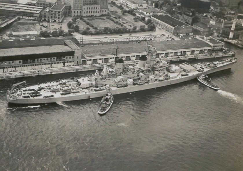 USS Wisconsin LAC DNS-5639 1951 HFX