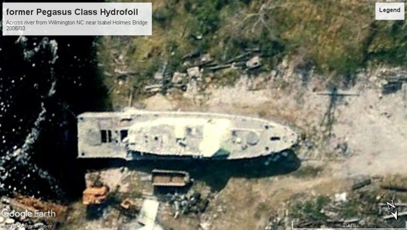 Pegasus class hydrofoil retired Wilmington 2006