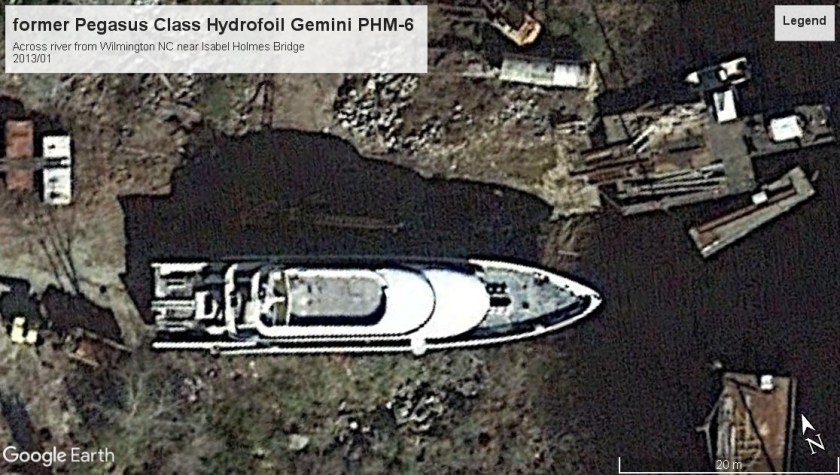 Pegasus class hydrofoil retired Wilmington 2013