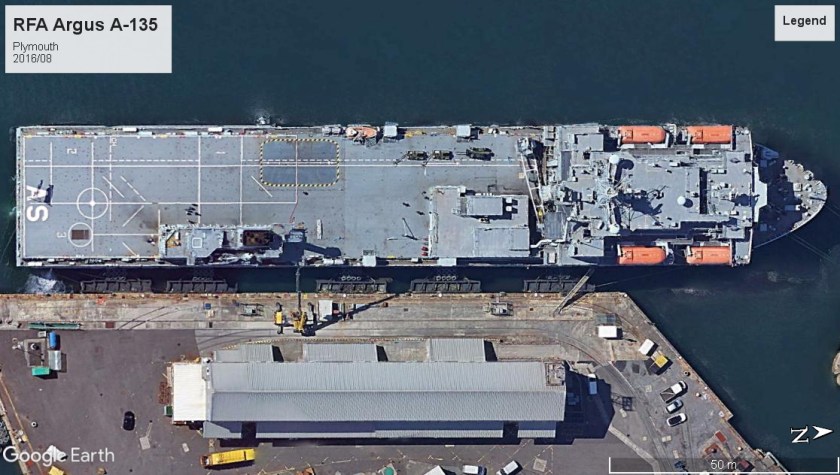 RFA Argus Plymouth 2016