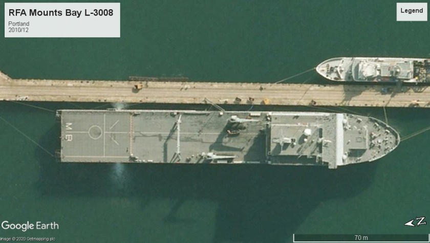 RFA Mounts Bay Portland 2010