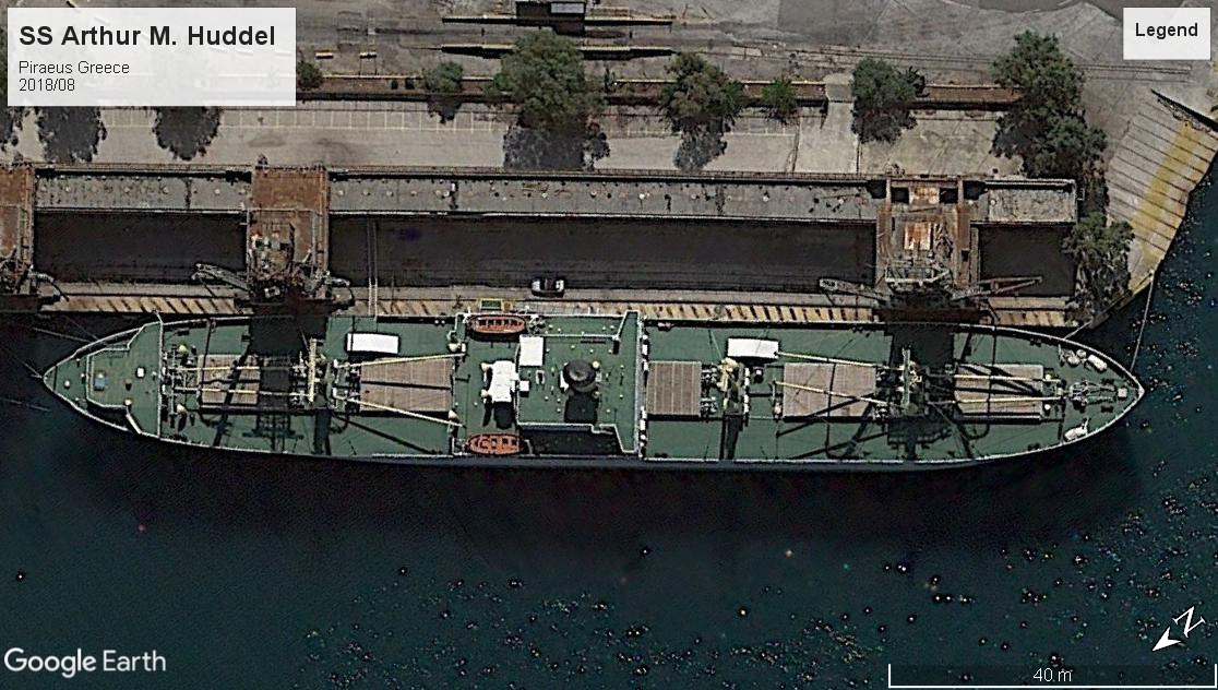 SS Arthur M. Huddel Piraeus 2018