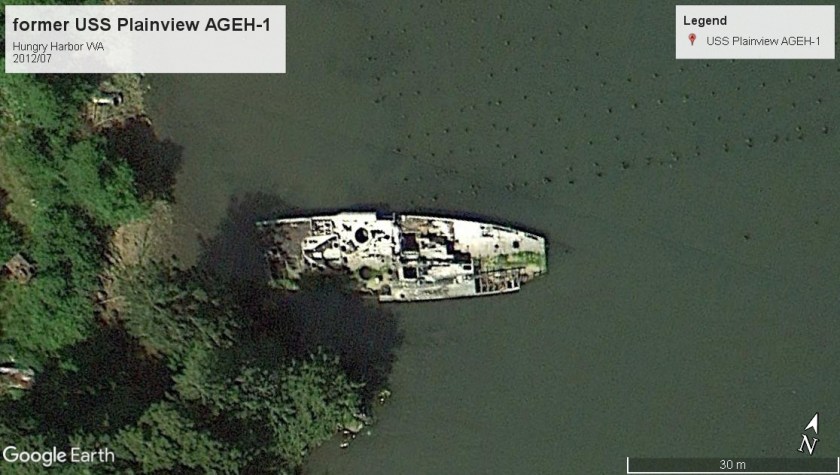 USS Plainview AGEH-1 Hungry Harbor WA 2012