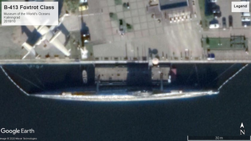 B-413 Foxtrot Kaliningrad 2018