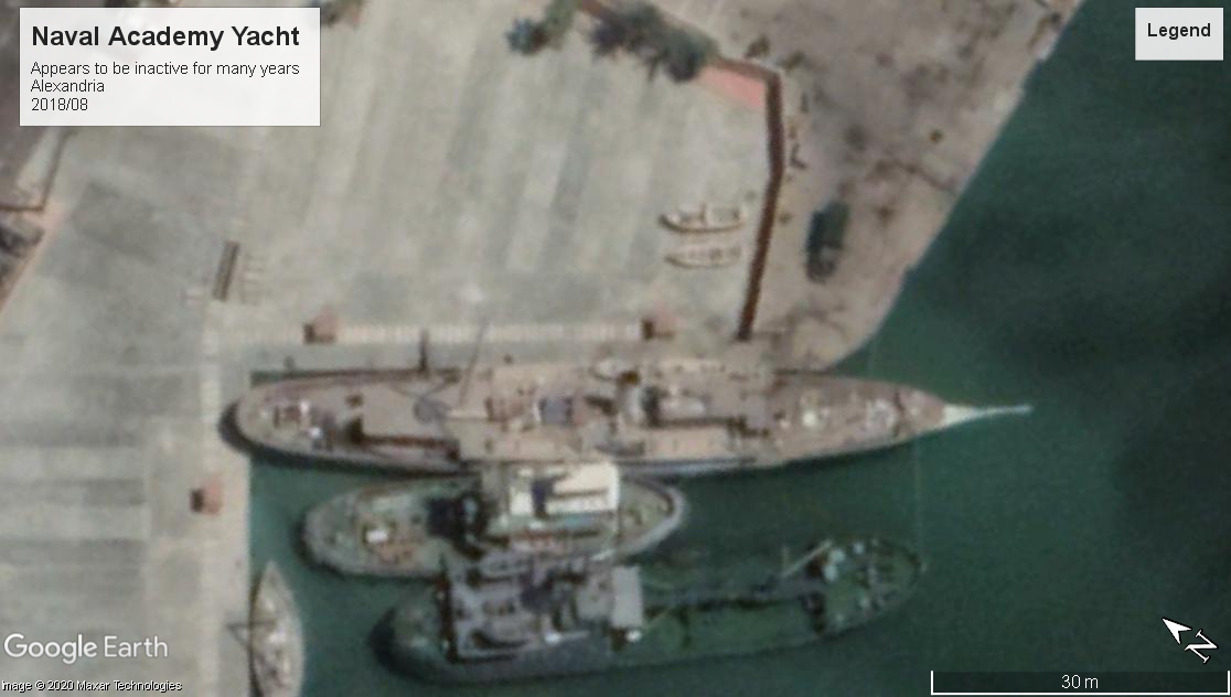 Egyptian Naval Academy Yacht Alexandria 2018