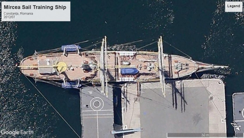 Mircea sail training ship Constanta 2012