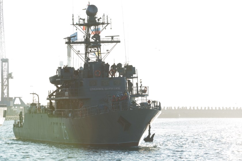 SNMCMG2 visits Constanta