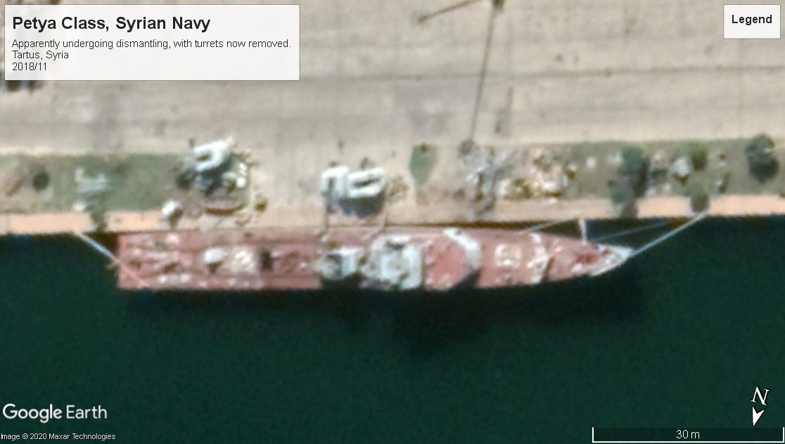Petya class FF Tartus Syria 2018