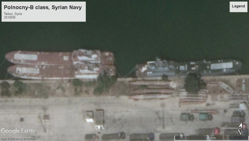 polnocny landing ship Tartus Syria 2018