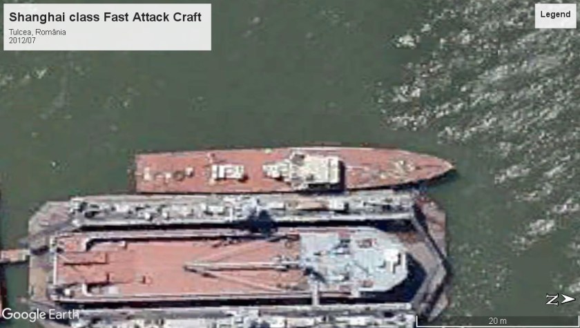Shanghai class fast attach Tulcea 2012
