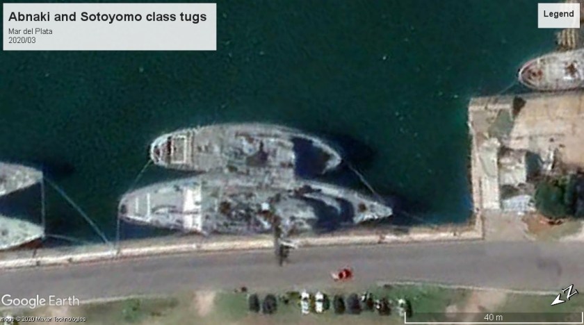 abnaki class and sotoyomo tugs Mer del Plata 2020