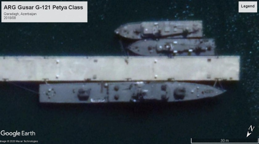 ARG Gusar G-121 Petya class Azerbaijan 2018