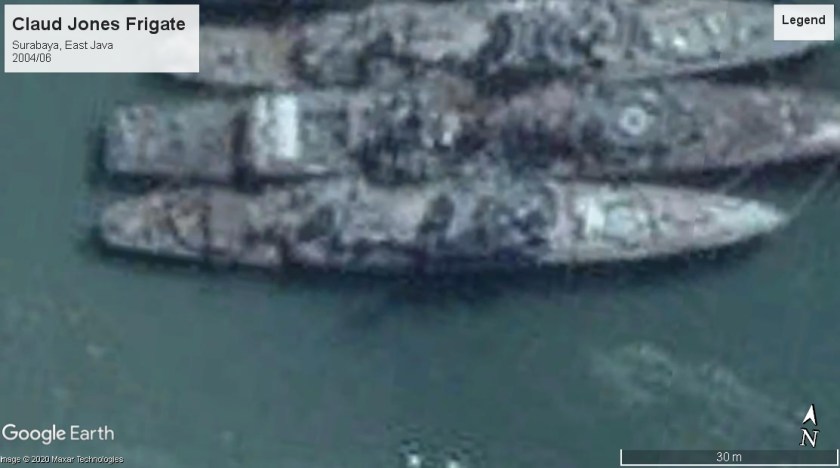 Claud Jones frigate Surabaya 2004