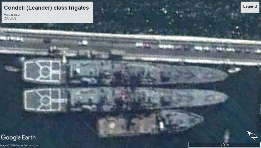 Condell class FFs Valparaiso 2003