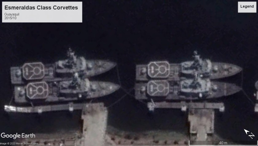 Esmeraldas corvettes Guayaquil 2015