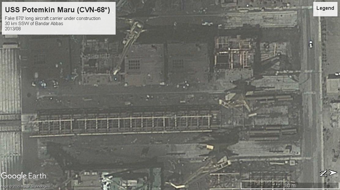 FakeUScarrierBandar Abbas2013-08