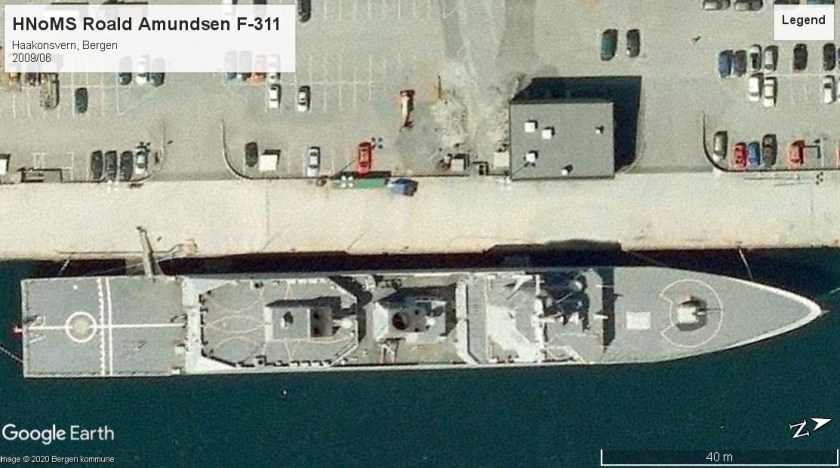 HNoMS Roald Amundsen F-311 Haakonsvern 2009