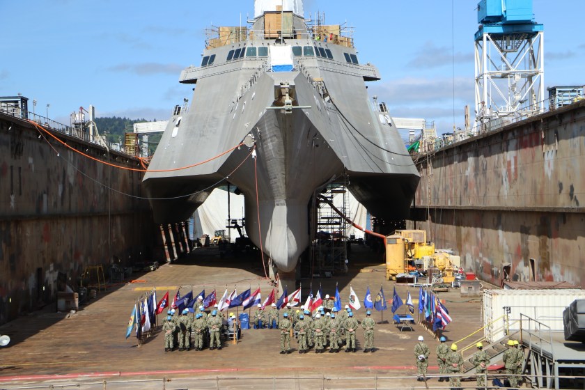 USS Coronado Change of Command