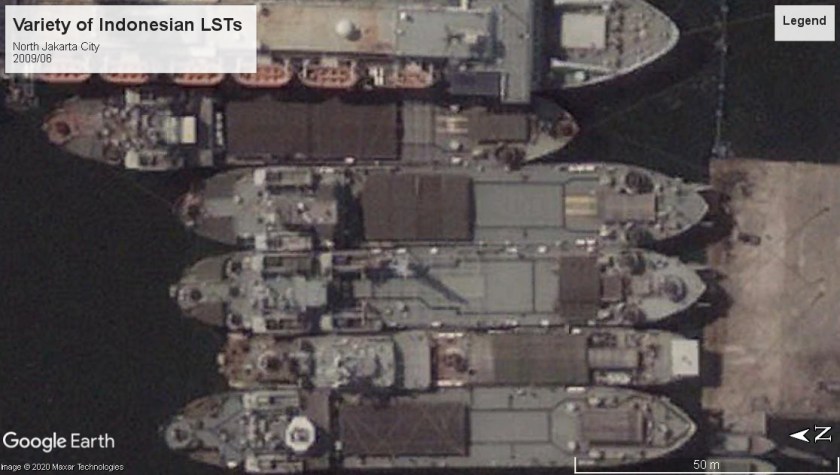 Indonesian Navy LSTs variety Jakarta 2009