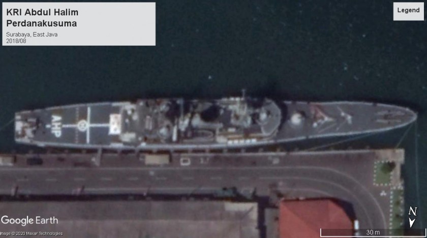 KRI Abdul Halim Perdanakusuma Surabaya 2018