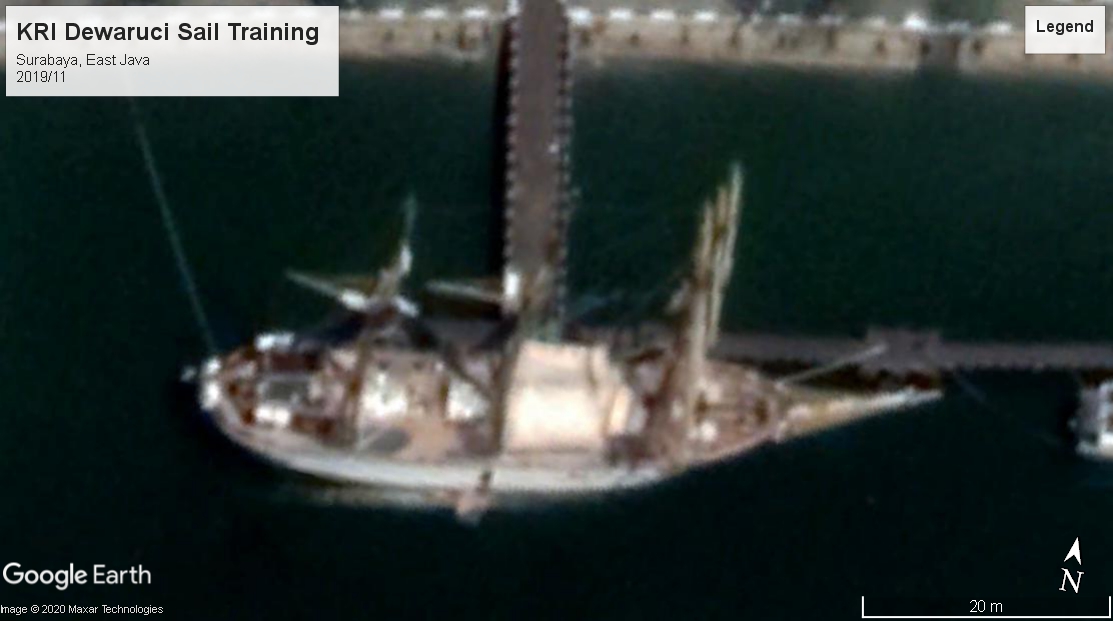 KRI Dewaruci Surabaya 2019