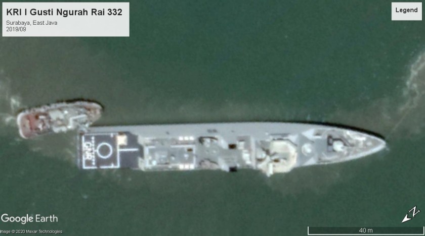 KRI I Gusti Ngurah Rai 332 Surabaya 2019
