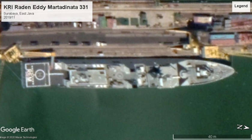 KRI Raden Eddy Martadinata 331 Surabaya 2019