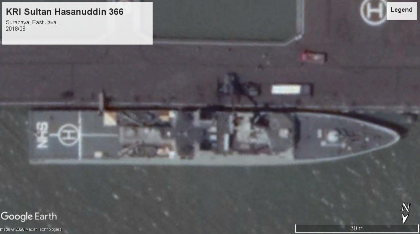 KRI Sultan Hasanuddin 366 Surabaya 2018
