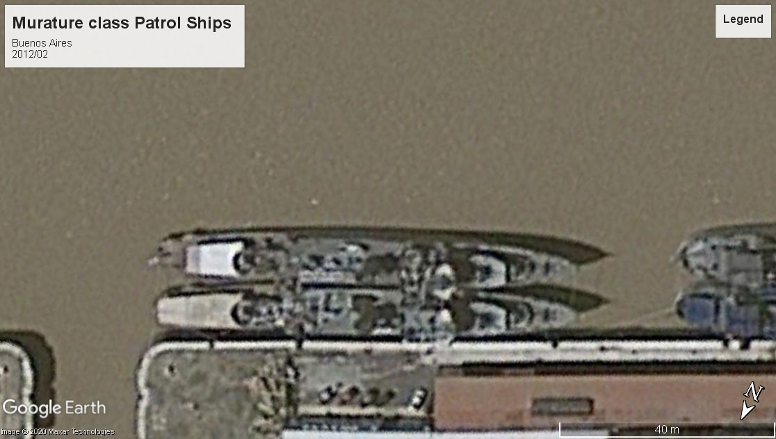 Murature class patrol ships Buensos Aires 2012