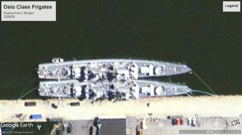 Oslo Class frigates Haakonsvern 2005