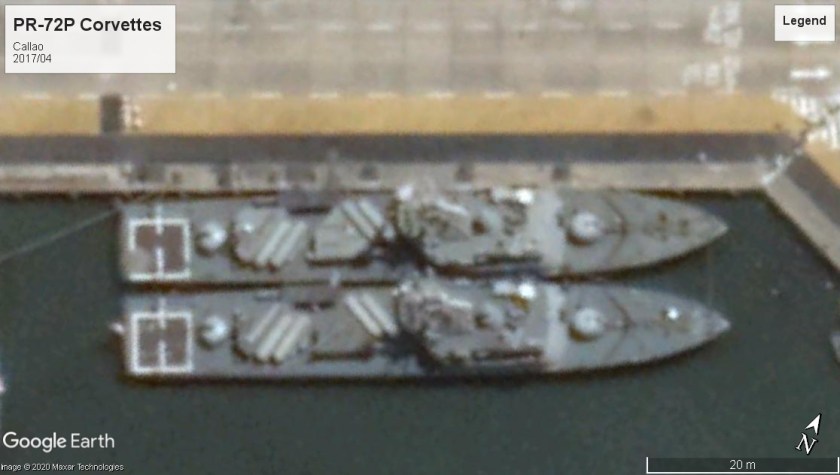 PR-72P corvettes Callao 2017
