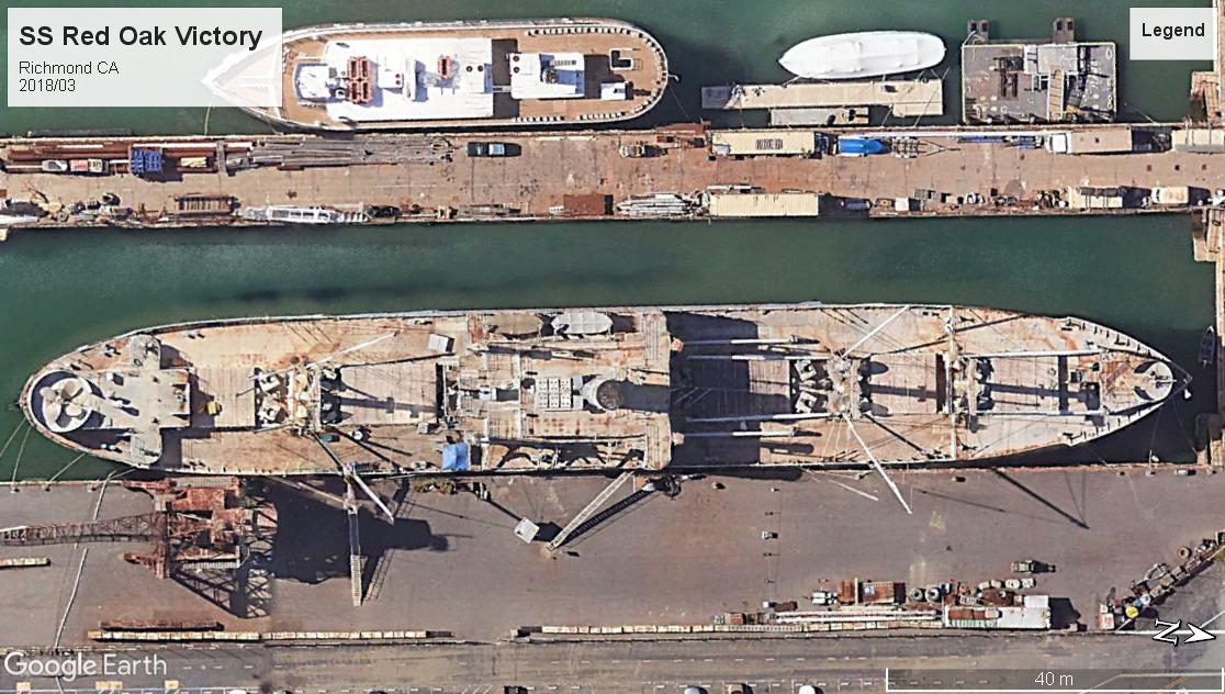 SS Red Oak Victory Richmond CA 2018