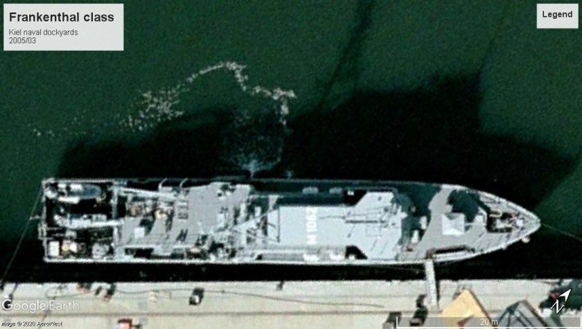 Frankenthal class mine Kiel 2005