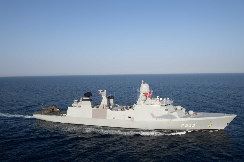 The Charles de Gaulle Carrier Strike Group and the John C. Stennis Carrier Strike Group conduct operations at sea