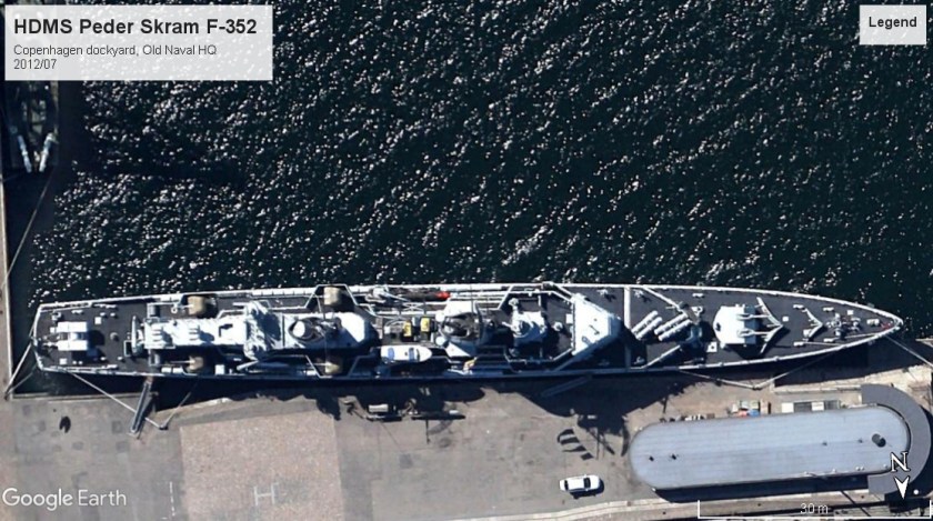 HDMS Peder Skram F-352 Copenhagen 2012