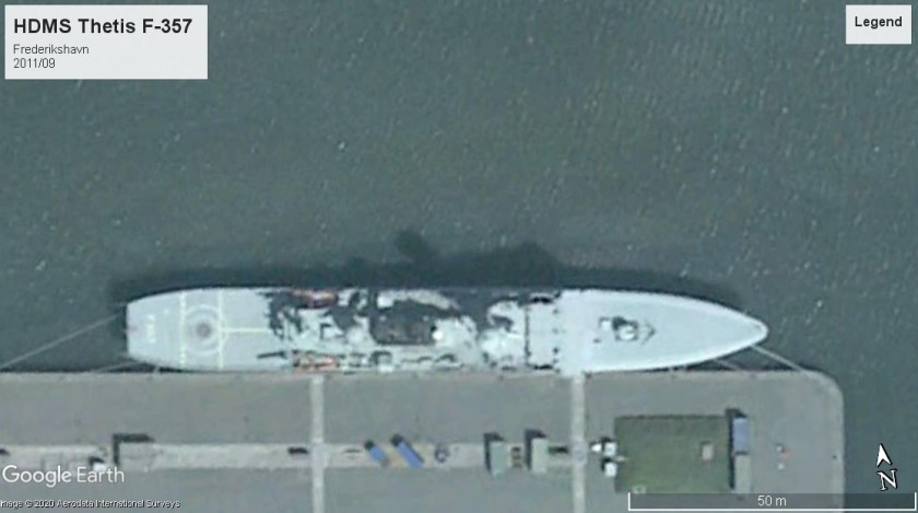 HDMS Thetis F-357 Frederikshavn 2011