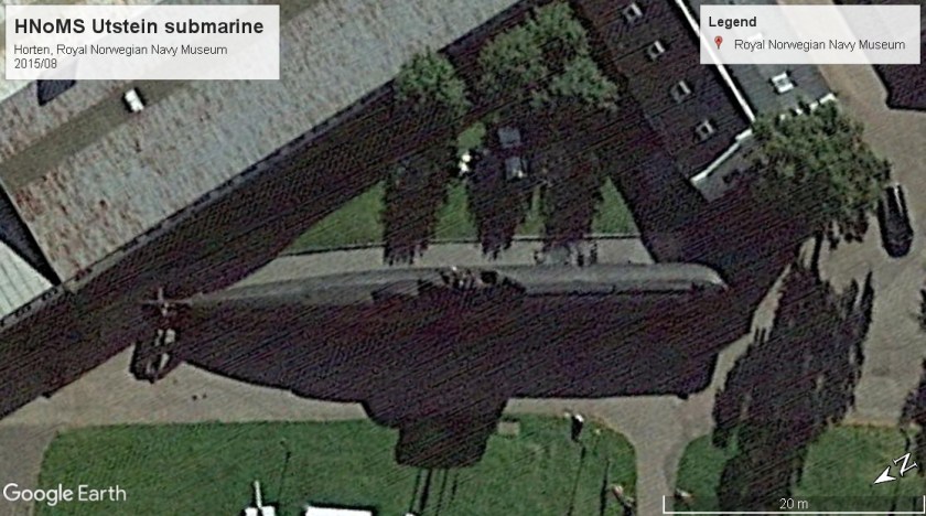 HNoMS Utstein sub museum Horten 2015