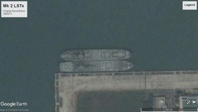 LST MK 2 LSTs Changi singapore 2005