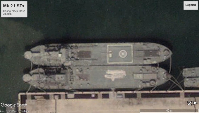 LST MK 2 LSTs Changi singapore 2009